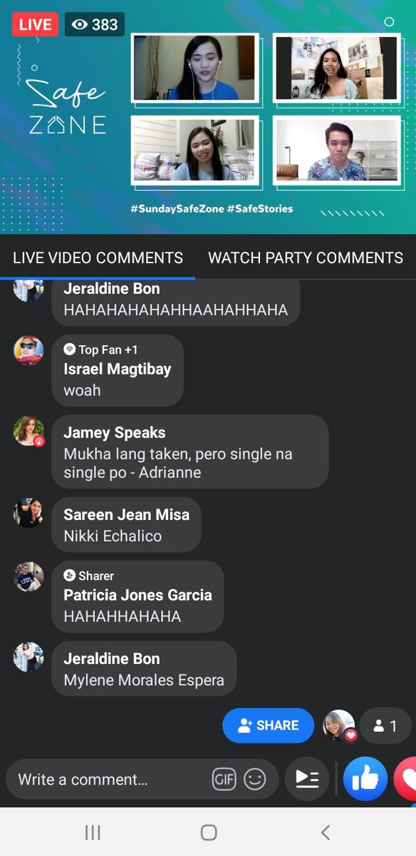 janinetells_'s tweet photo. Single o taken, tara na pong manuod ng live nila Pastora @jameysantiago_ π #SundaySafeZone #SafeStories https://t.co/z1vq2mSR9d