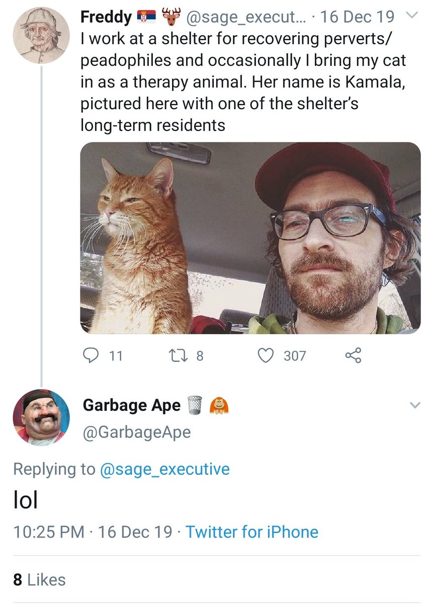 If you hangout with nazis  @GarbageApe it's because you're a nazi