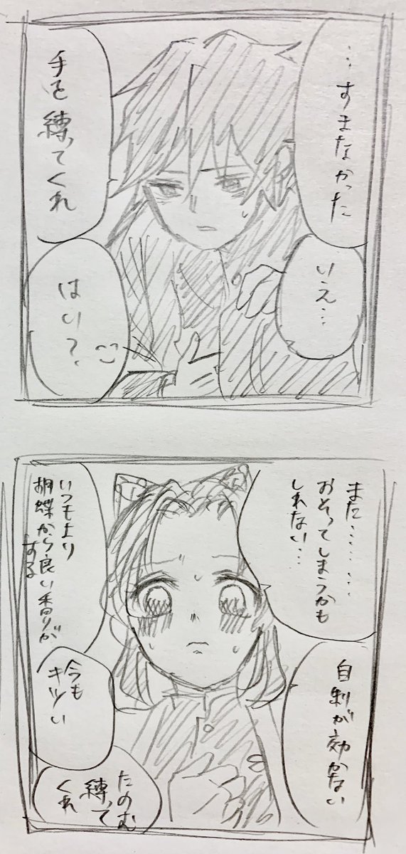 【ぎゆしの】【リクエスト】②
しのぶちゃんだって柱ですからね! 