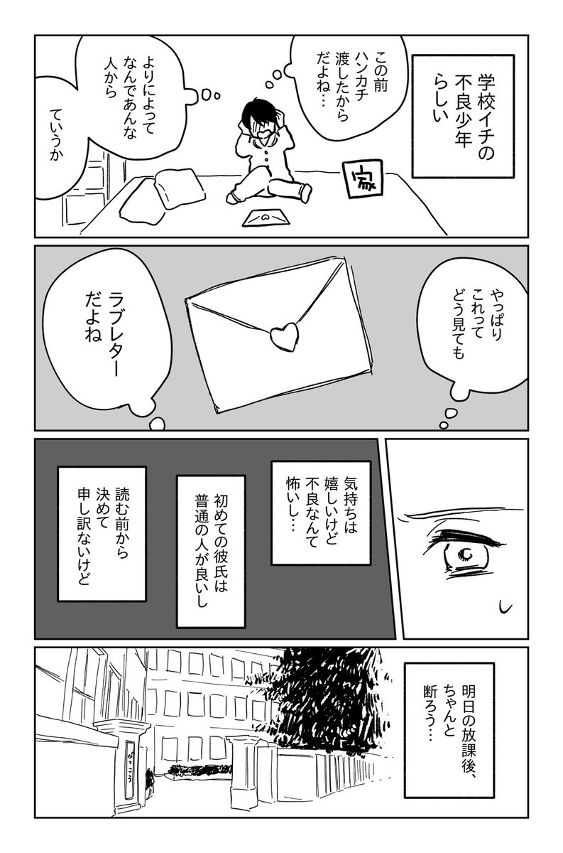 書き殴り漫画 