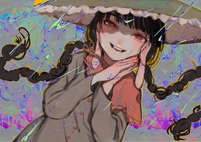 #深夜の真剣お絵描き60分一本勝負 成美(+7) 