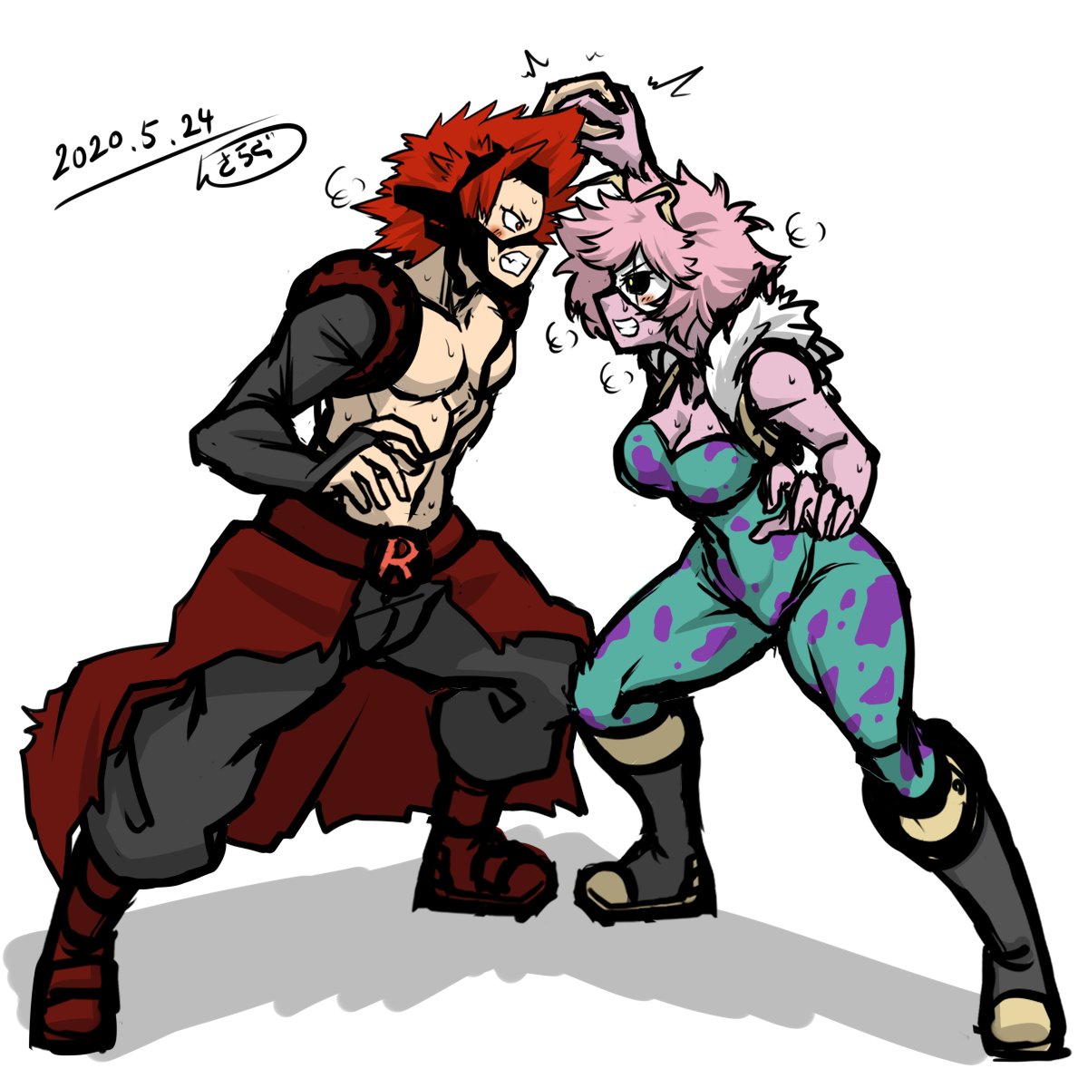 逆さにしたグラサンが似合う男 仕切り直して力比べから みたいな T Co Mgimsel9ej Twitter