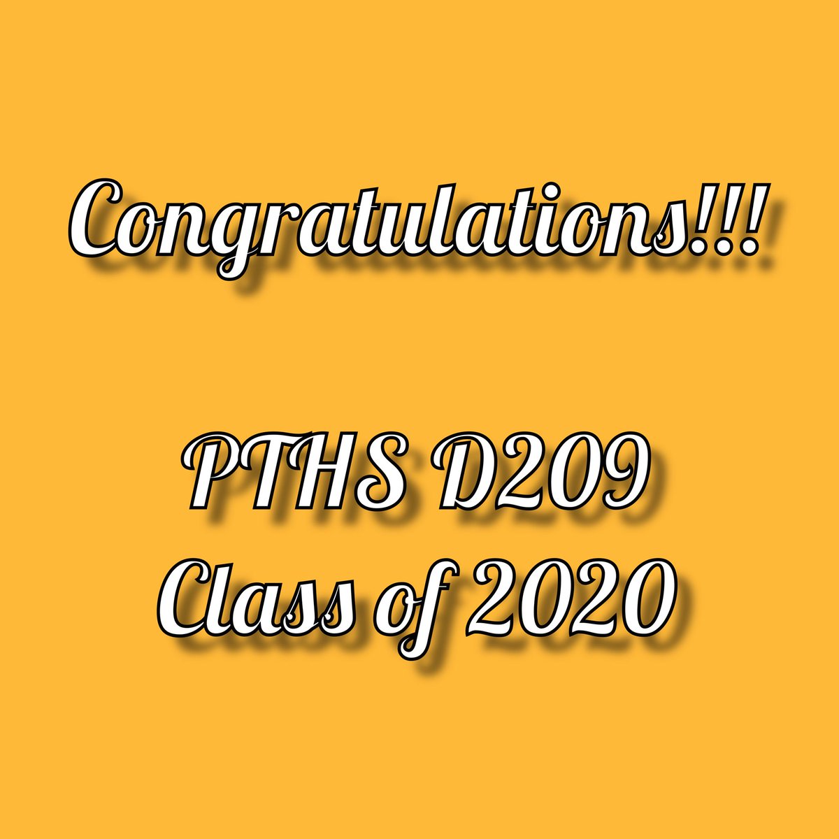 dlj007's tweet photo. Congratulations to the Proviso Township High Schools District 209 Class of 2020!!! #OneProviso #WeNeedYou https://t.co/BVRfsE9nP9