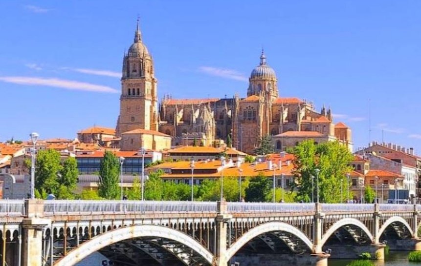 38. Salamanca- Super big old and popular university city- Cute fortified towns- "Cada vez más facha" according to a friend idk