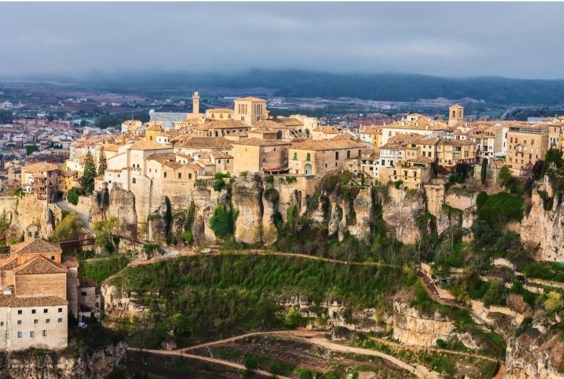 37. Cuenca- Idk why but I feel an attraction towards this place so YES this is biased- Cool cliff houses and castles- Manchego cheese- We don't say "I'm gonna fuck u", we say "I'm gonna put you looking at Cuenca"