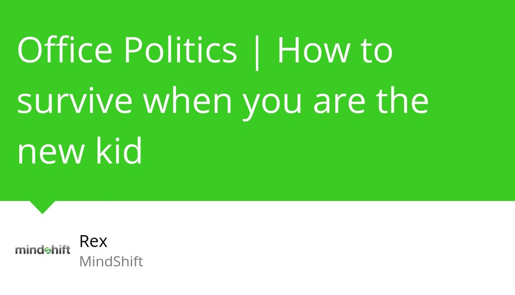 How do you manage office politics without breaking the chain of command?

Read more 👉 lttr.ai/RIR2

#Officepolitics #Culture #Workplacepolitics