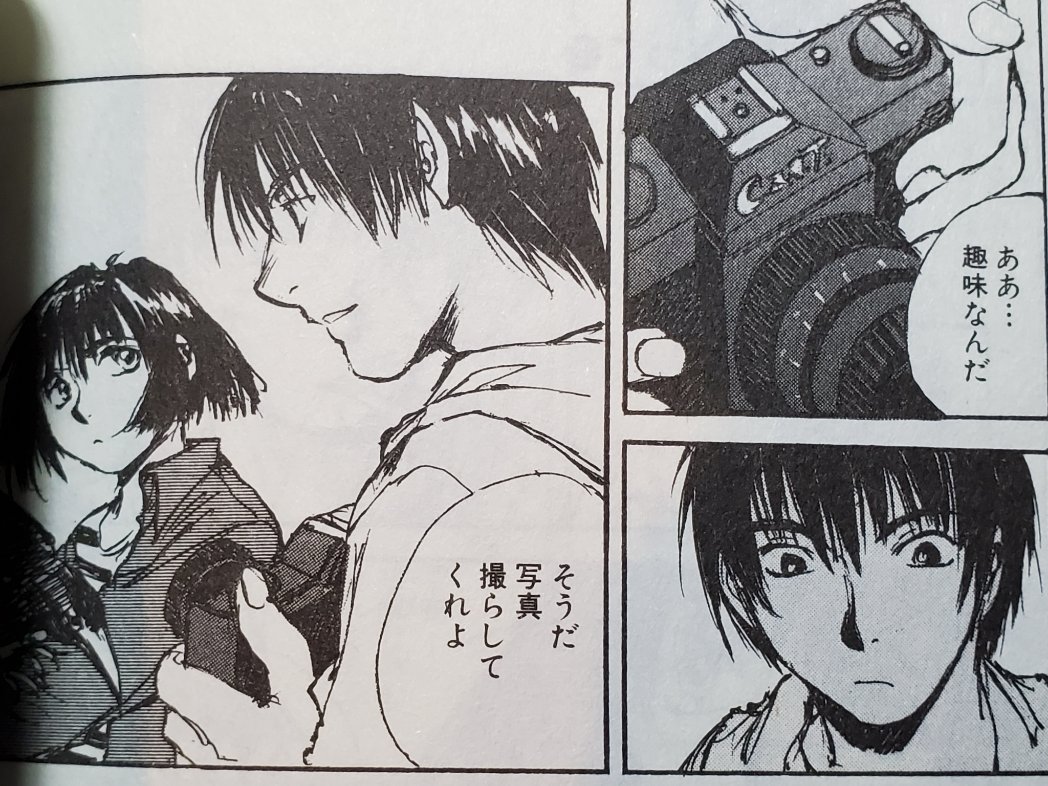 プラマイゼロ 鳥bot イエスタデイをうたって 原作単行本の表紙でリクオが持っているカメラがnikon Fm3aであることを特定 でもアニメではcanon New F 1を使っている 原作本編はまだ読み直せていない インタビューによると冬目景先生は昔は一眼レフで取材をし