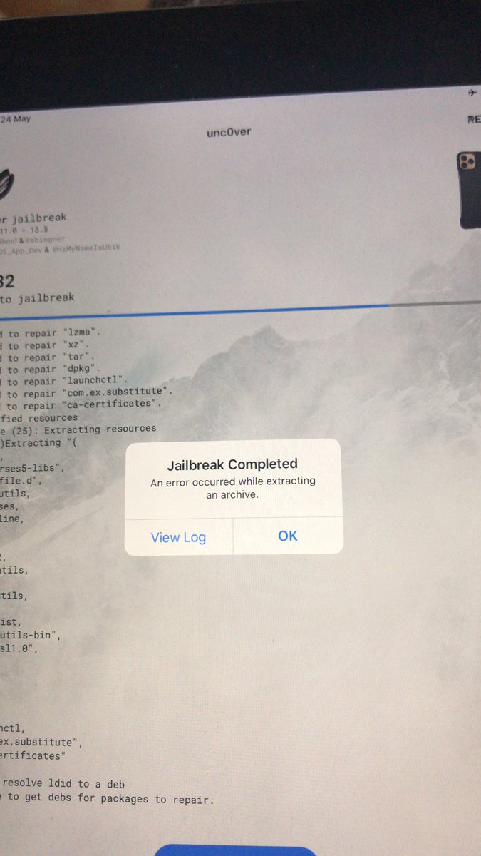 howy120's tweet photo. anyone tell why I’m getting this error iPhone 7 iOS 13.4.1 https://t.co/zDUv2zbX21