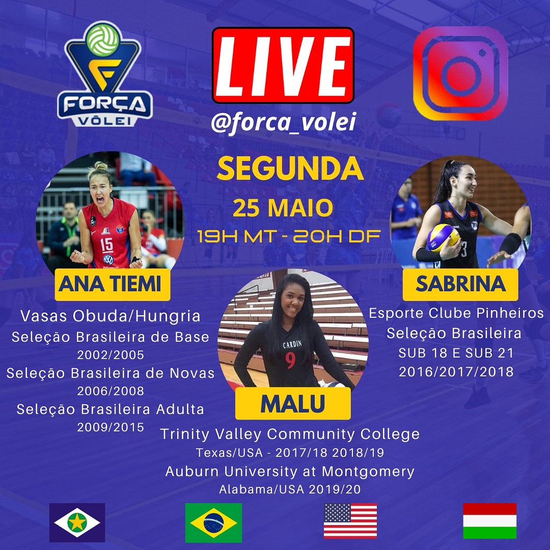 ForcaVolei's tweet photo. Marque na sua agenda! Live força vôlei

#rivelimobiliaria #primacredi #primaveradoleste #primaveradolestemt
#amosercmdp
#craquesdoamanhã
#academiaboston #appcamisetas #casadoatleta #secelmt #vôlei #voleifeminino #voleibrasil #forcavolei #vemserfv #treinandopravencer https://t.co/Kv1XdulSrY