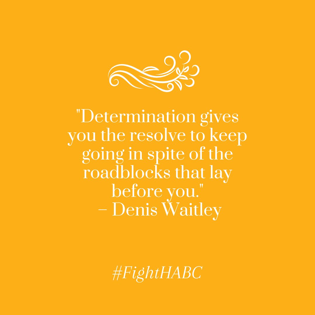 fighthabc's tweet photo. "Determination gives you the resolve to keep going in spite of the roadblocks that lay before you." — Denis Waitley
#FightHABC #RareDiseases #ChronicIllness #RareMatters #RareIllness #RareDiseaseAwareness #RareDiseaseAdvocate #RareDiseaseFoundation #Leukodystrophy https://t.co/i1gj5gUDwh