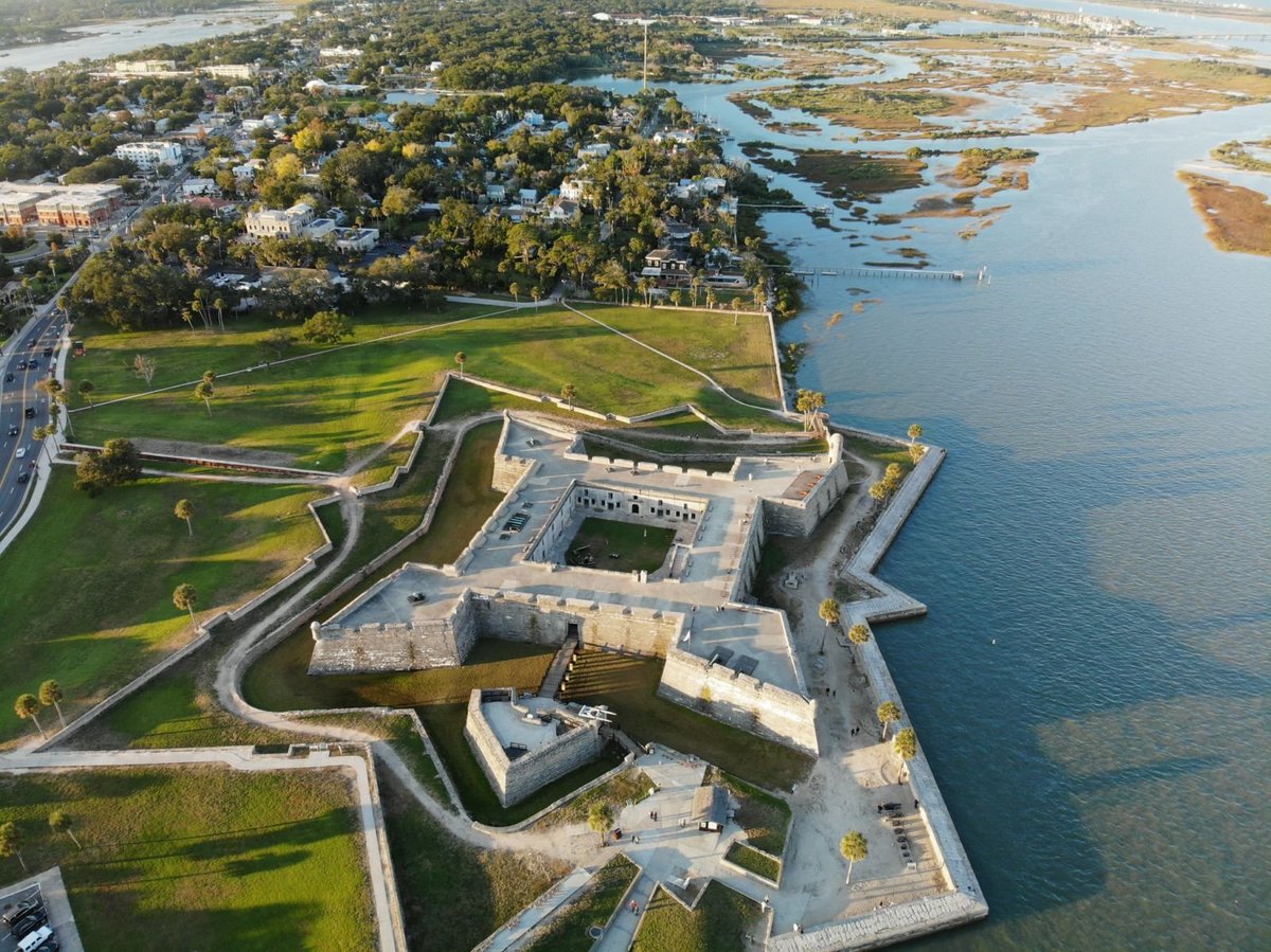 44. Castillo de San Marcos, USA (1672)