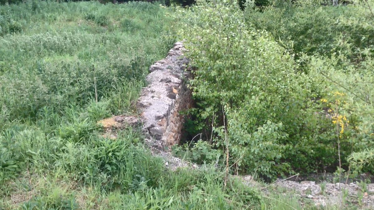 Industrial Heritage Walk: Bentinck & Upper Portland Circular-remains of Portland No.1 pit (1820-1907), 1 of 7 Portland pits sunk by Butterley Co. Known as 'Old Isaiah's' after the Butty (Contractor), Isaiah Rigley. He was my Great-Great Granddad on my Dads side of family. 4/6