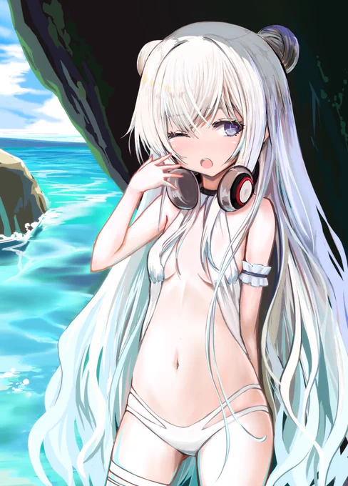 お外デート
日光に弱そうなのですぐ帰りたがるかも

#アズールレーン 
