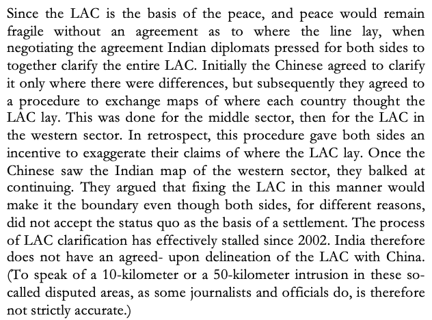 On  #China- #India, there's been a fair bit of talk re how the boundary is undemarcated & how clarification of the Line of Actual Control could help. If you're trying to understand what that all means & where that stands, read  @ShivshankaMenon's Choices  http://brook.gs/2asPTk7  1/
