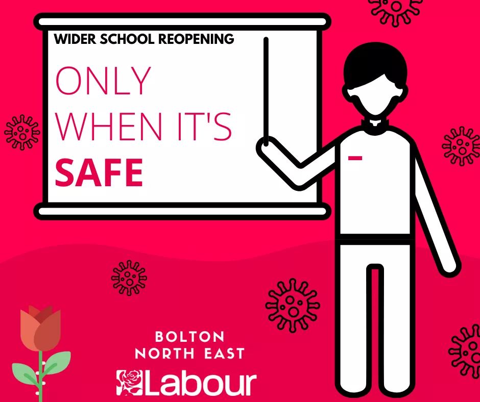 bnelabour's tweet photo. Sign our petition https://t.co/nS44UZtD3p
SAGE set two crucial conditions for the safe wider opening of schools
The chances of those being met by June are 'virtually nil'.
The Gov. must finally accept it is simply not yet safe for the wider opening of schools #onlywhenitsafe https://t.co/kxH1gs65lJ