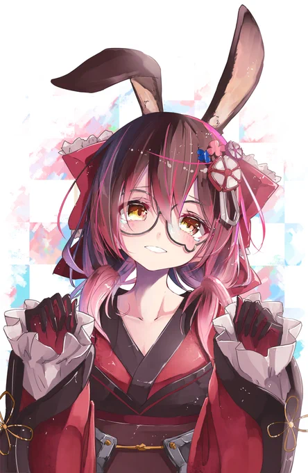 おさげぴえん?
 #ロボ子Art 