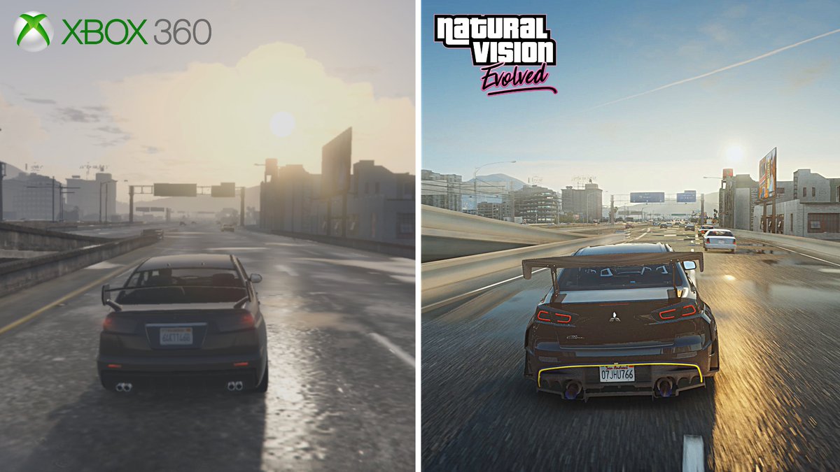 Realistic Driving Mod [Xbox 360] para GTA 5