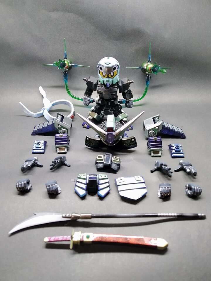 maxmis9's tweet image. 鬼武者
#模範生文創 
#SDガンダム
#LBB #GUNDAM 
#鋼彈 #武者 
#BB战士 #SDCS 
#高達 #SD三国传 
#bb戦士