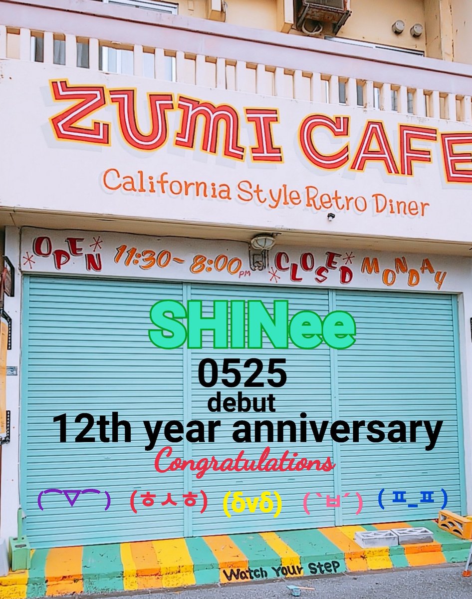 zumicafeokinawa's tweet photo. #SHINee12thAnniversary 
#AlwaysWithYouSHINee https://t.co/6VmYJPXsc8