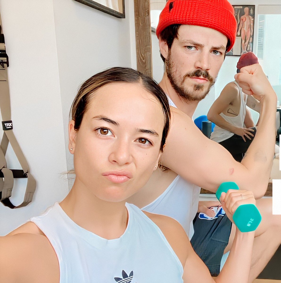 — 𝙜𝙧𝙖𝙣𝙩𝙝𝙤𝙢𝙖 𝙢𝙤𝙢𝙚𝙣𝙩𝙨 𝙙𝙪𝙧𝙞𝙣𝙜 𝙩𝙝𝙚 𝙡𝙞𝙫𝙚 𝙬𝙤𝙧𝙠𝙤𝙪𝙩𝙨 ˚ . ♡.* ･ﾟ. *✧･ﾟ*