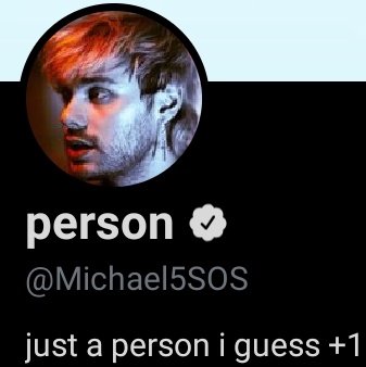 michael NOT being a person, a strange thread