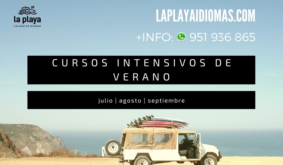 Escuela La Playa (@escuelalaplaya) on Twitter photo 🎈 Cursos Intensivos de Verano 🌴🌊 😎
🗨 Inglés, Francés y Alemán. Preparación de certificados oficiales.
✔ Desde el 6 de Julio.
➕ Info❓ Manda un WhatsApp al 951 936 865. 🎈 Cursos Intensivos de Verano 🌴🌊 😎
🗨 Inglés, Francés y Alemán. Preparación de certificados oficiales.
✔ Desde el 6 de Julio.
➕ Info❓ Manda un WhatsApp al 951 936 865.