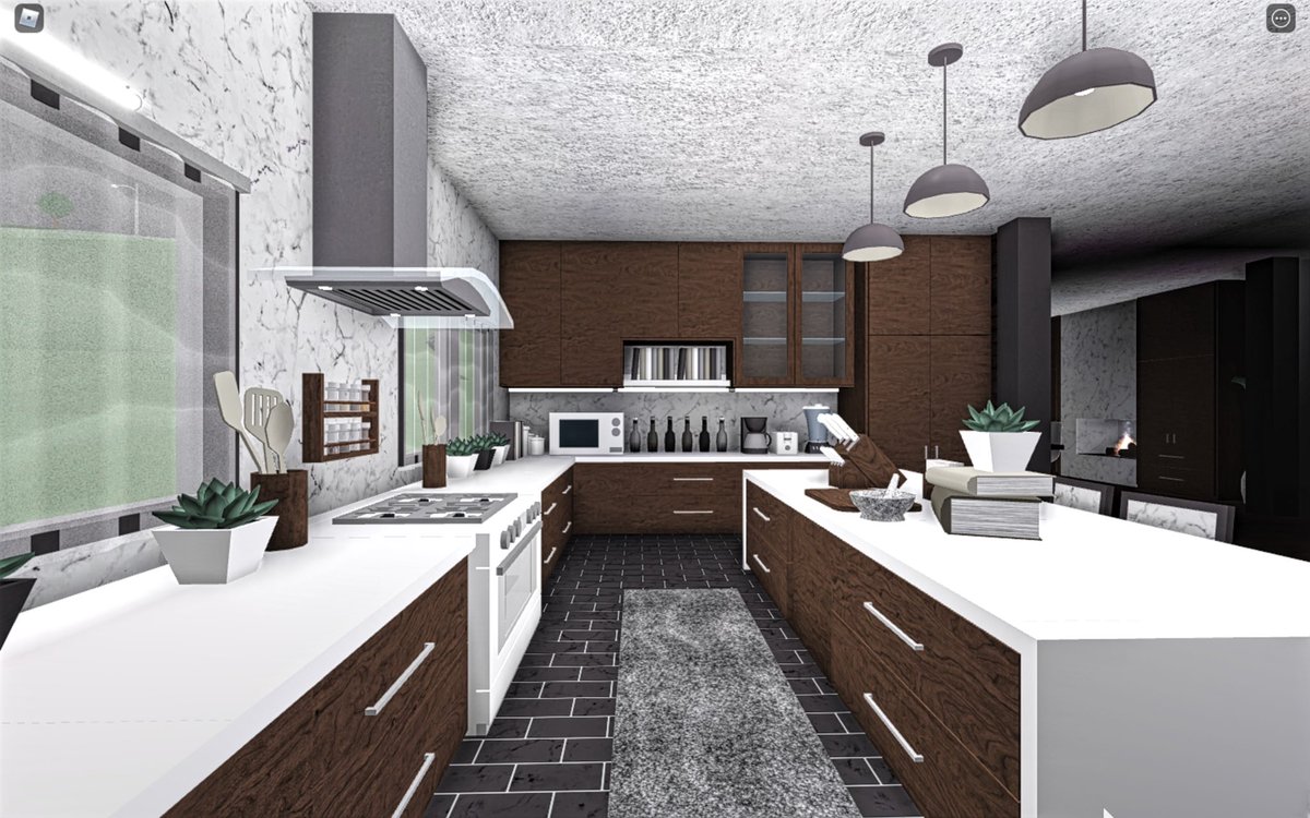 White Kitchen Ideas Modern Bloxburg Houses 2 - 20 Bloxburg Front Yard