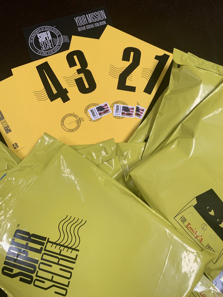 Super Secret Mission ready to launch. Step 1: Deliver the goods #supersecretmineola #combatisolation #Designthinking ⁦<a href="/ideo/">IDEO</a>⁩ ⁦<a href="/Jackson_Ave/">Jackson Ave School</a>⁩ ⁦<a href="/NaglersNotions/">Michael Nagler</a>⁩ ⁦@jenmoreano⁩ #mineolagrows #mineolaproud