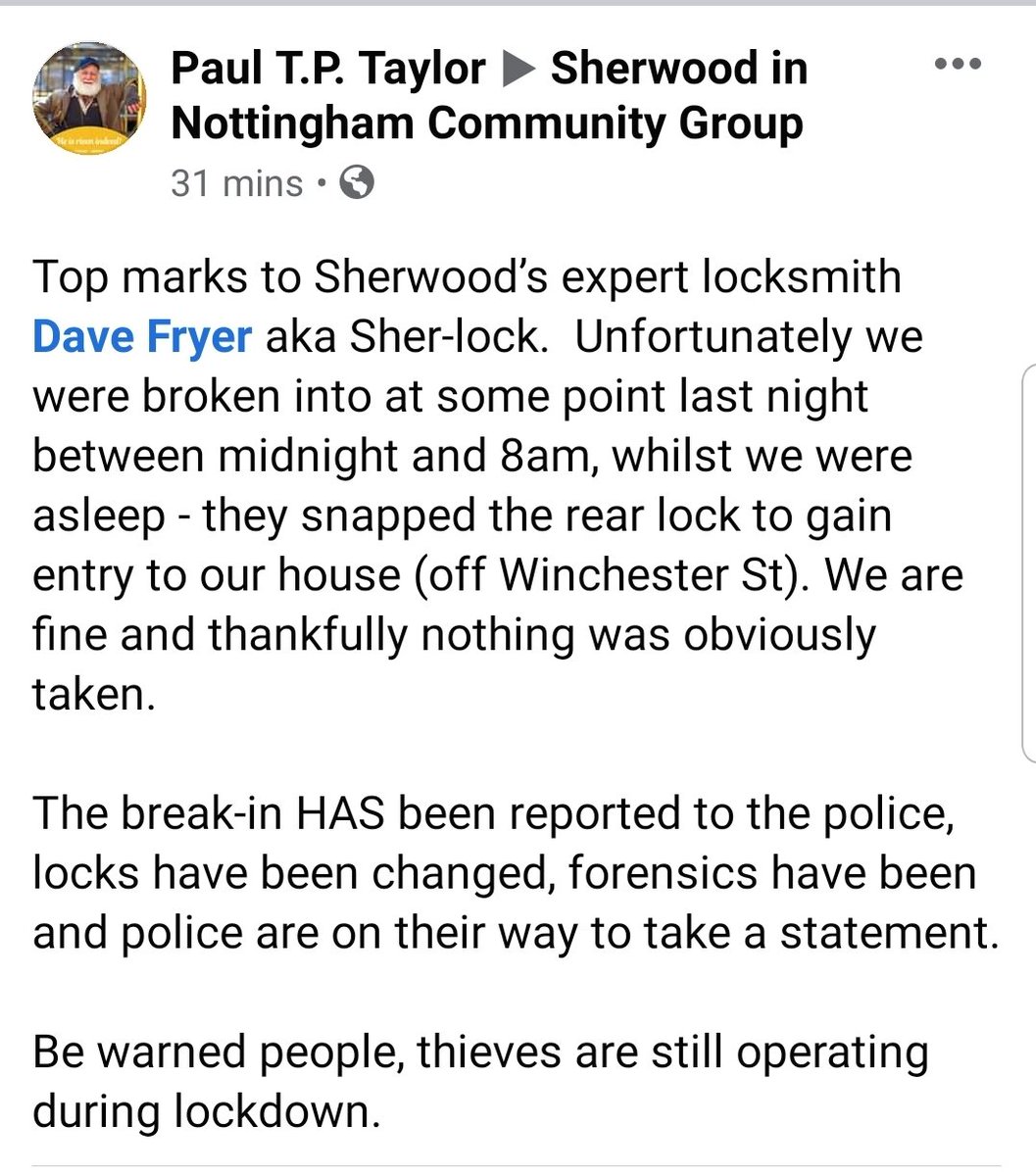 sher_lock96's tweet photo. Toerag burglars at it again...
House now #BrisantSecure with Ultion Locks all round.. 
Extra keys cut on-site

Sher-Lock Locksmiths 
Keeping Your HOMES Secure 

@UltionLock @nottslive @sherwood  @Alex_Brisant @BestwoodCops @BrisantSecure #ng5 #ng3 #ng16 #ng1 #ng7 #ng9 https://t.co/4PYfv3uebj