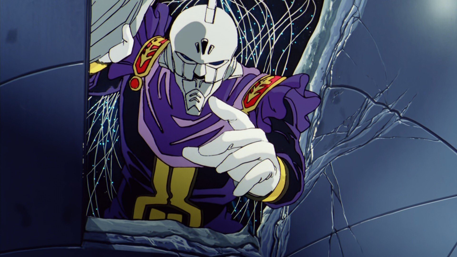 Kuramaippei ガンダムf91 鉄仮面の終盤のセリフ 人類の10分の9を抹殺しろと命令されれば こうもなろう 嘘ハッタリや妄言の可能性もあるけど 本音を話しているとすると 誰が命令したのか 後の クラックス ドゥガチの目的と同じような