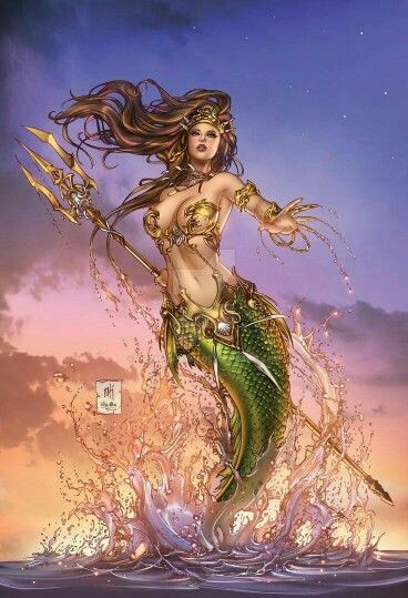 amphitrite ; goddess of the sea