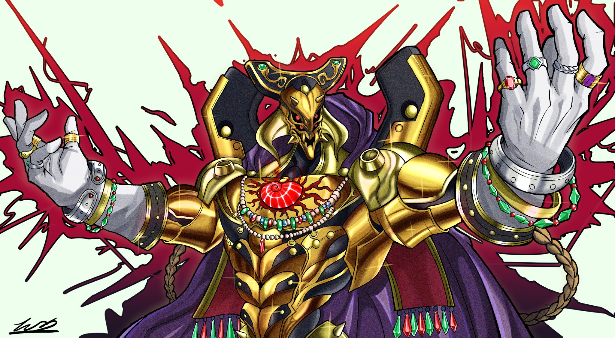 プレイマット『黄金卿エルドリッチ』【-】{-}《プレイマット プレイマット『黄金卿エルドリッチ』【-】{-}《プレイマット