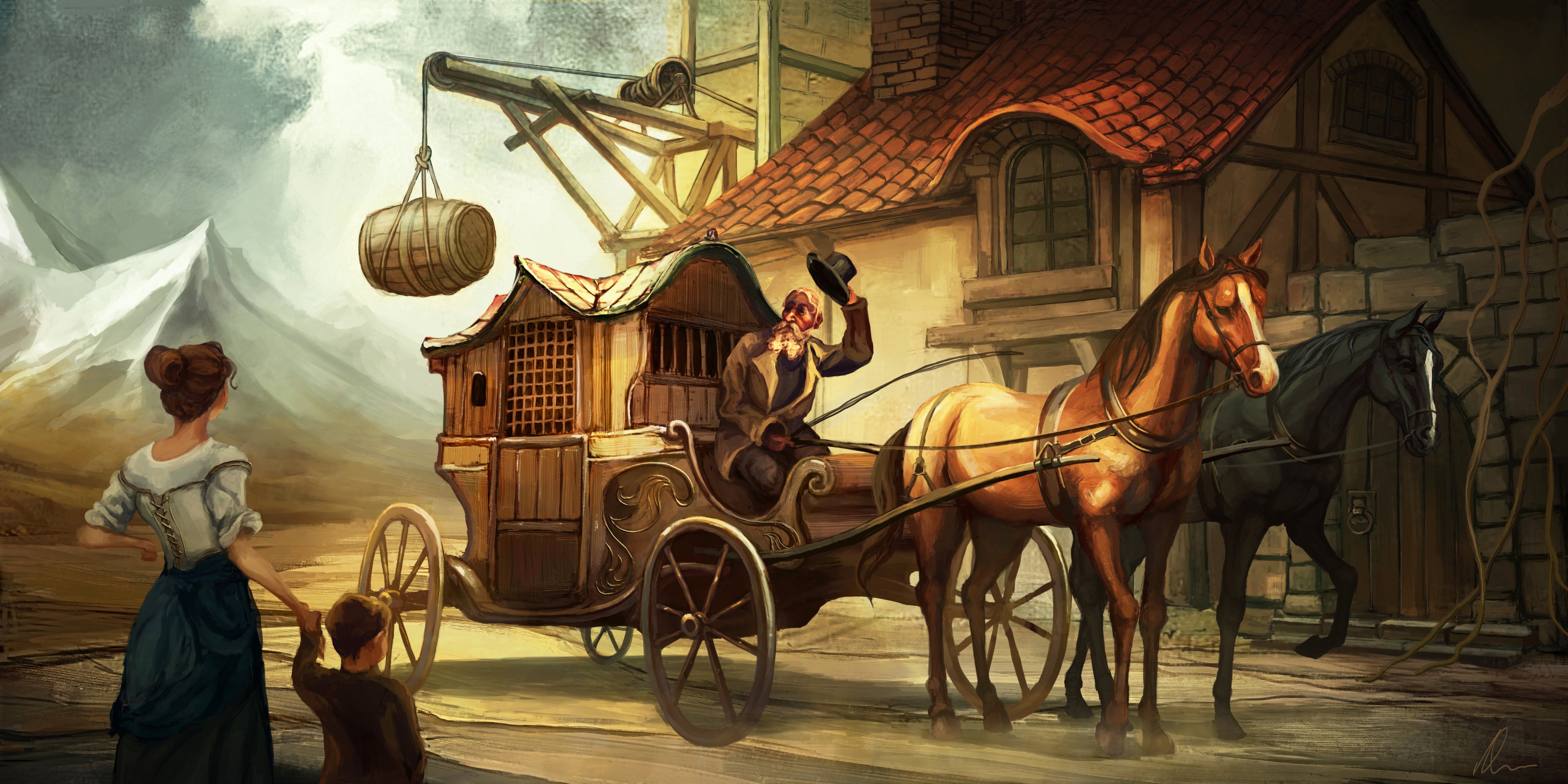 Carriage Barrel