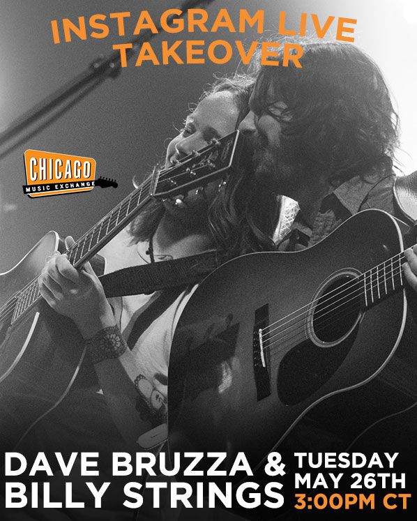 ChicagoMusicEx's tweet photo. We hope Dave Bruzza and Billy Strings of @campgreensky bring the blue sky and green grass with them when they take over our Instagram Live, Tuesday, May 26th at 3:00 PM CT! Gather around the ol’ laptop for a breath of fresh air!
#chicagomusicexchange #davebruzza #billystrings https://t.co/1F90pn1FoN