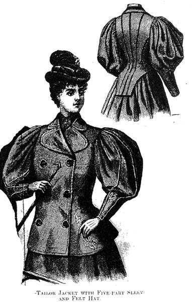 Dr Kaymi Anne Of Green Gables Nitpicker S Club ミス ステーシーもこういう袖のジャケット着てたけど なるほど生地の半分くらい袖って言われると納得するでかさ 赤毛のアン ヴィクトリア時代
