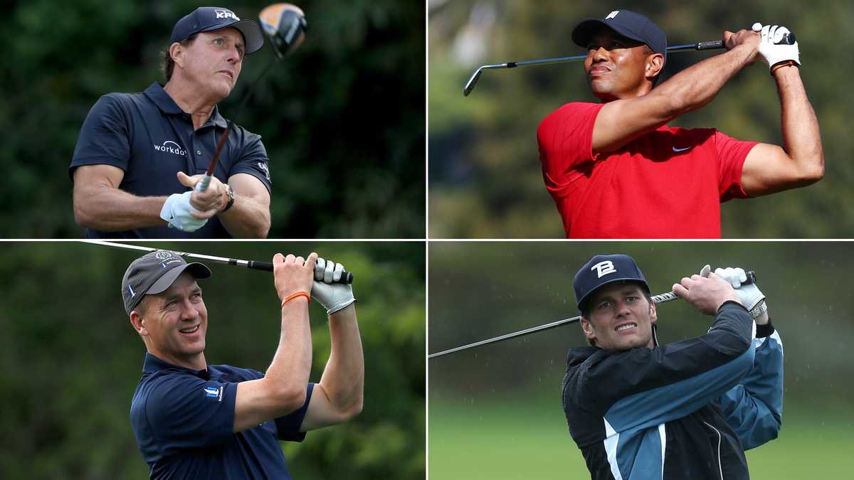 Banter_on_Broad's tweet photo. take aways so far from #TheMatch 
•The banter is hilarious 
•Tom Brady is shockingly bad
•I love listening to Phil’s golf input https://t.co/fOJgVgf9Pa