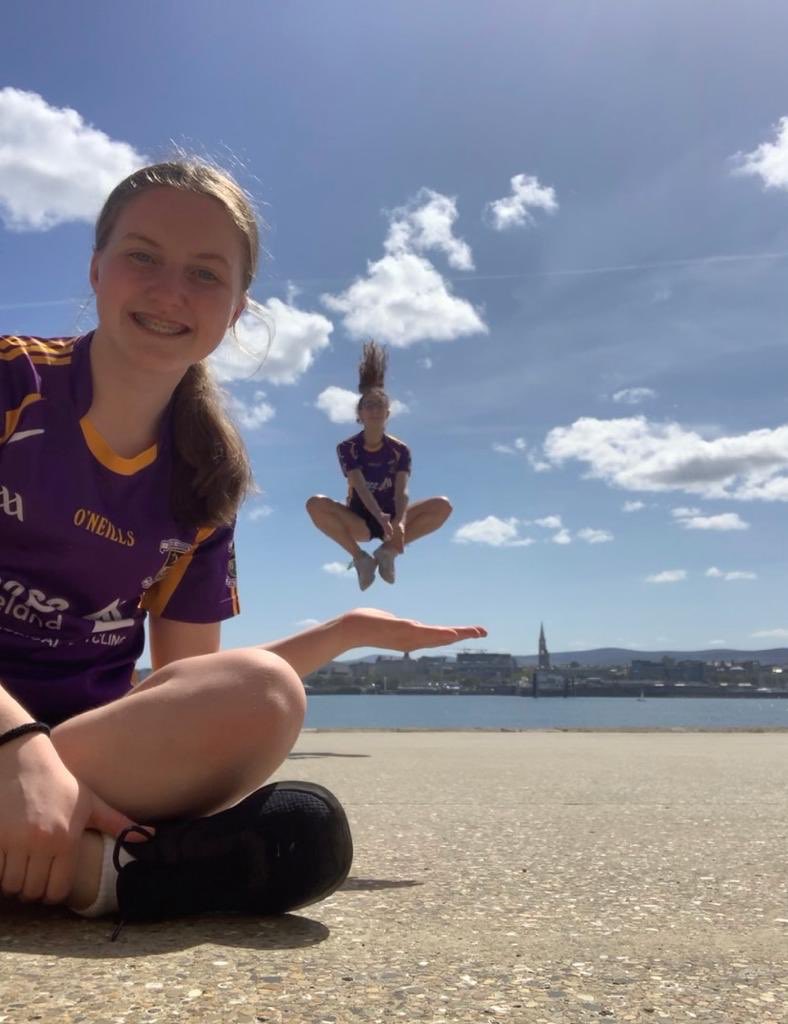 KCrokesGAAClub's tweet photo. #CoastForCrokes - Thanks to everyone for contributing to a historic club weekend. South Dublin has been flooded by at least 1,500 members wearing Purple &amp; Gold, traveling far in excess of 20,000km and raising an outstanding €35,200! 
Donate at https://t.co/nBiV6Rj6e5 https://t.co/wHqiPa3MFr