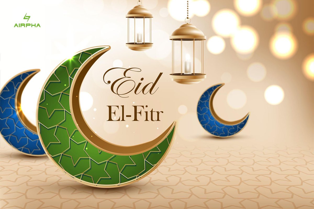 airphaofficial's tweet photo. Aprés 29 jours de jeûne et d'abondance spirituel, tous les fidéles musulmans fêtent aujourd'hui la fin de la période de #Ramadan.
En ce jour de pardon et de bénédiction, Airpha et toute sa #Team vous souhaitent un joyeux #Eid-El-Fitr.
#Airpha
#ExploreYourself https://t.co/IlbCTiqMZw