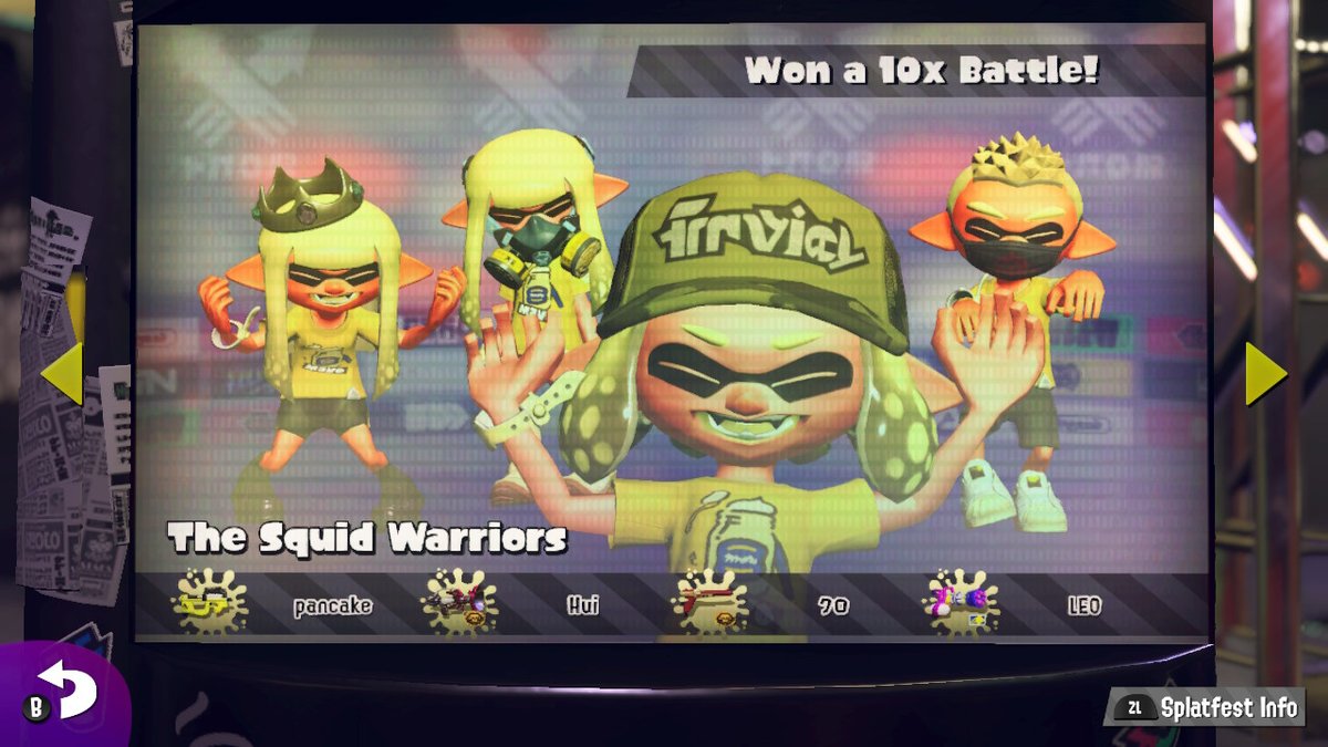 THIQ197's tweet photo. #Splatoon2 #NintendoSwitch Splatfest is fun https://t.co/QCmhA46xny