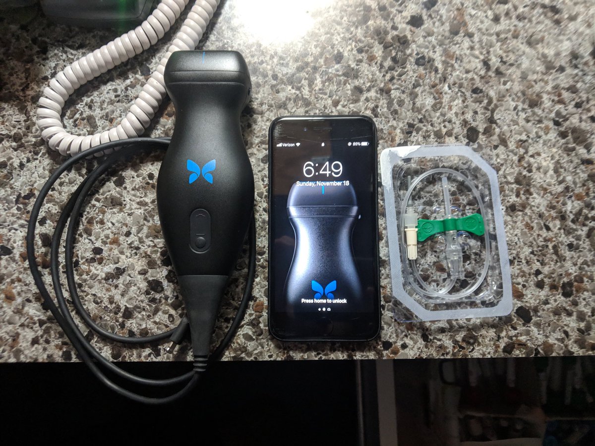 jaffa_md's tweet photo. Throwback to that time I used a #ButterflyIQ to do a butterfly stick in the locked psych ward #POCUS #POCKUS ⁦@ButterflyNetInc⁩ https://t.co/WwkWi4wj84