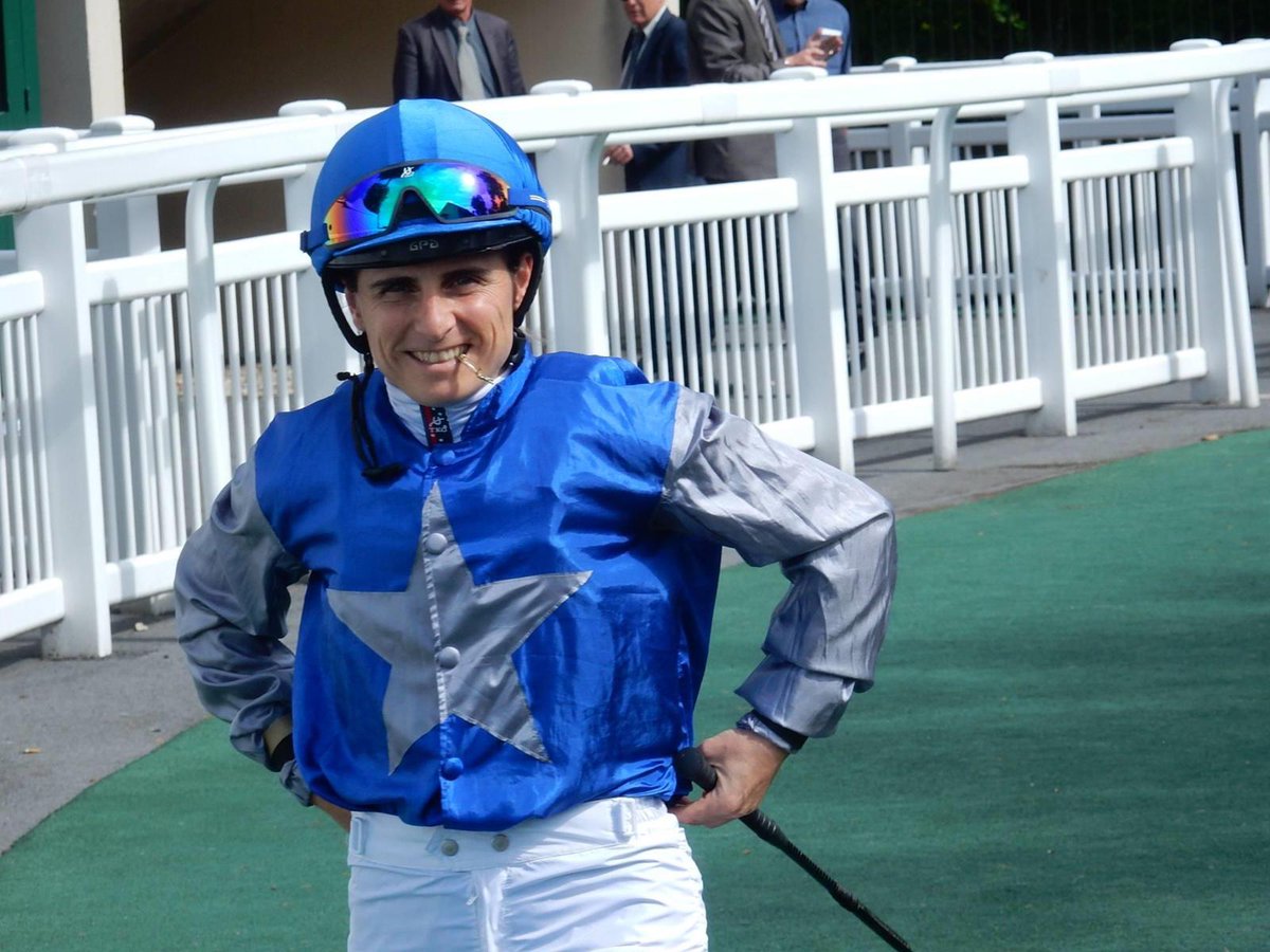 CSHATT2's tweet photo. #athletes
@SantiagoDelph_
@AtTheRaces
@WHR
@francegalop
@thesaudicup
@womenjockeys
@Corse_Matin
@LeoniCath
Terrific performance by Delphine Santiago, winning 7 races since racing resumed in France. 
She is now 8th on the leader board and rank 1st for the woman championship. https://t.co/1o7Hcox1GW