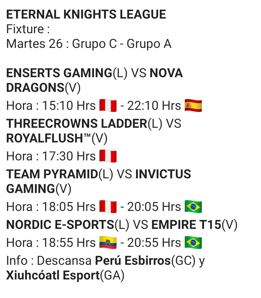 Eternal Knigths (@eternalknigths) on Twitter photo 