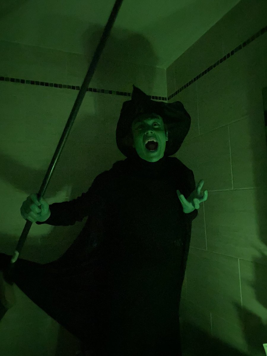 AdamKel35735332's tweet photo. The Finale! To end the #bgetdressup competition thanks to @BGETheatre we’re heading to the Emerald City in Oz for the amazing @WickedUK! This is my take on the incredible Elphaba! https://t.co/dCr1fr8tZi