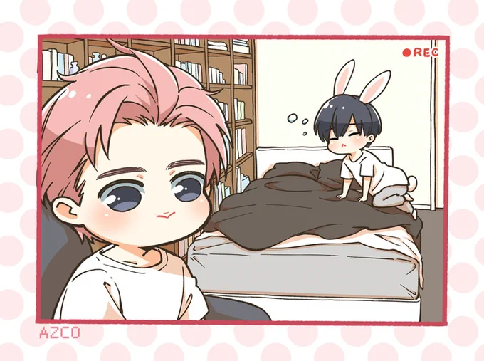 お客様はウサギですか ??#NCTFanart #NCT127 #태용 #Taeyong #도영 #Doyoung #dotae 