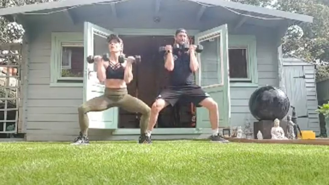 Join <a href="/drackers/">Jay Drackford</a> and <a href="/aprildrackford/">April Drackford</a> tomorrow for the following.........

10am Metabolic Effect (with weights)
10.30am Power Hoop 

See you tomorrow folks!