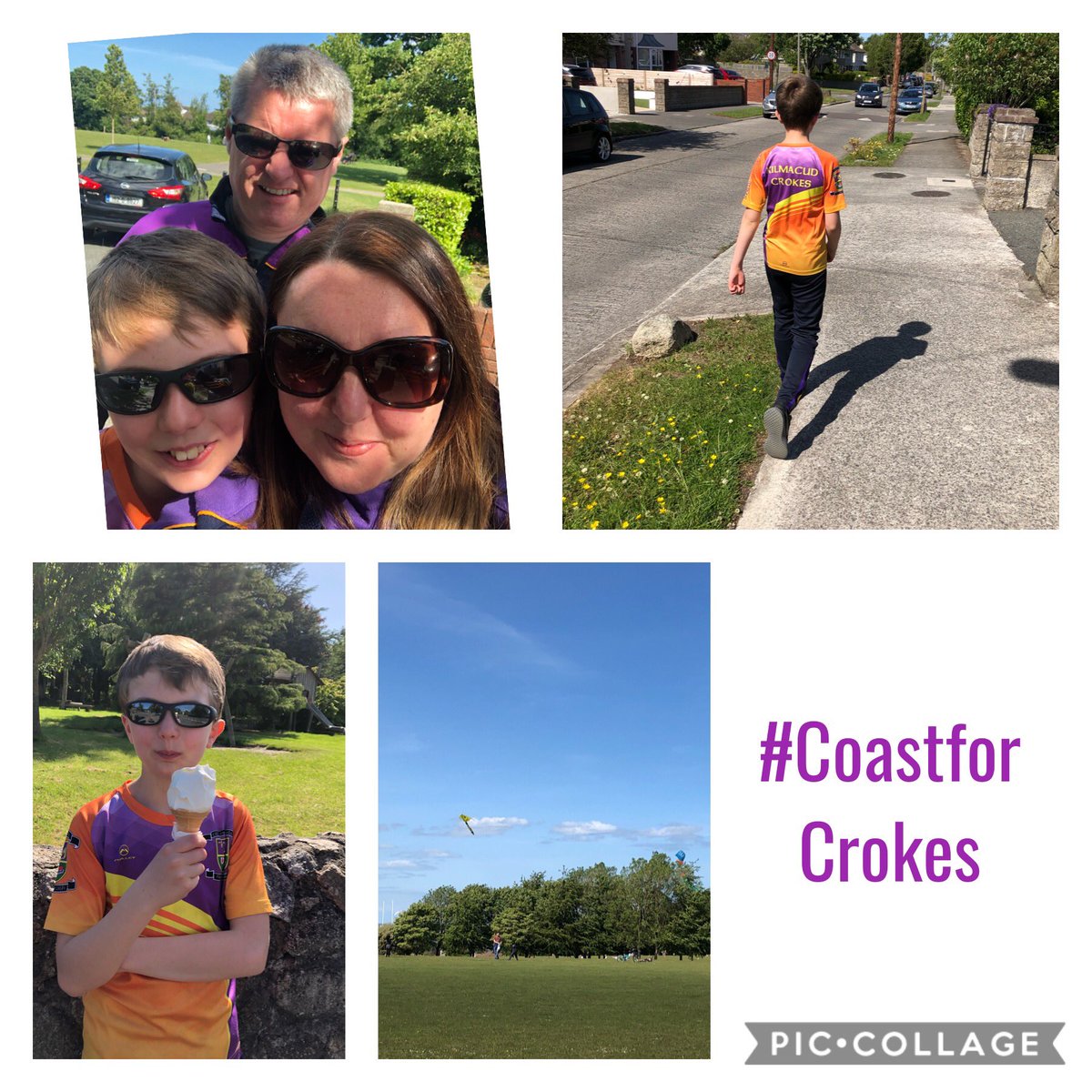 sineadk2015's tweet photo. @KC2008Football @KCrokesGAAClub 33km completed this weekend via a combination of walking and jogging all for #coastforcrokes in aid of three great charities #neighbourhoodvibes #coastforcrokes #crokesabú 💛💜
https://t.co/hZPfMijteC https://t.co/rVNLm2MYsO