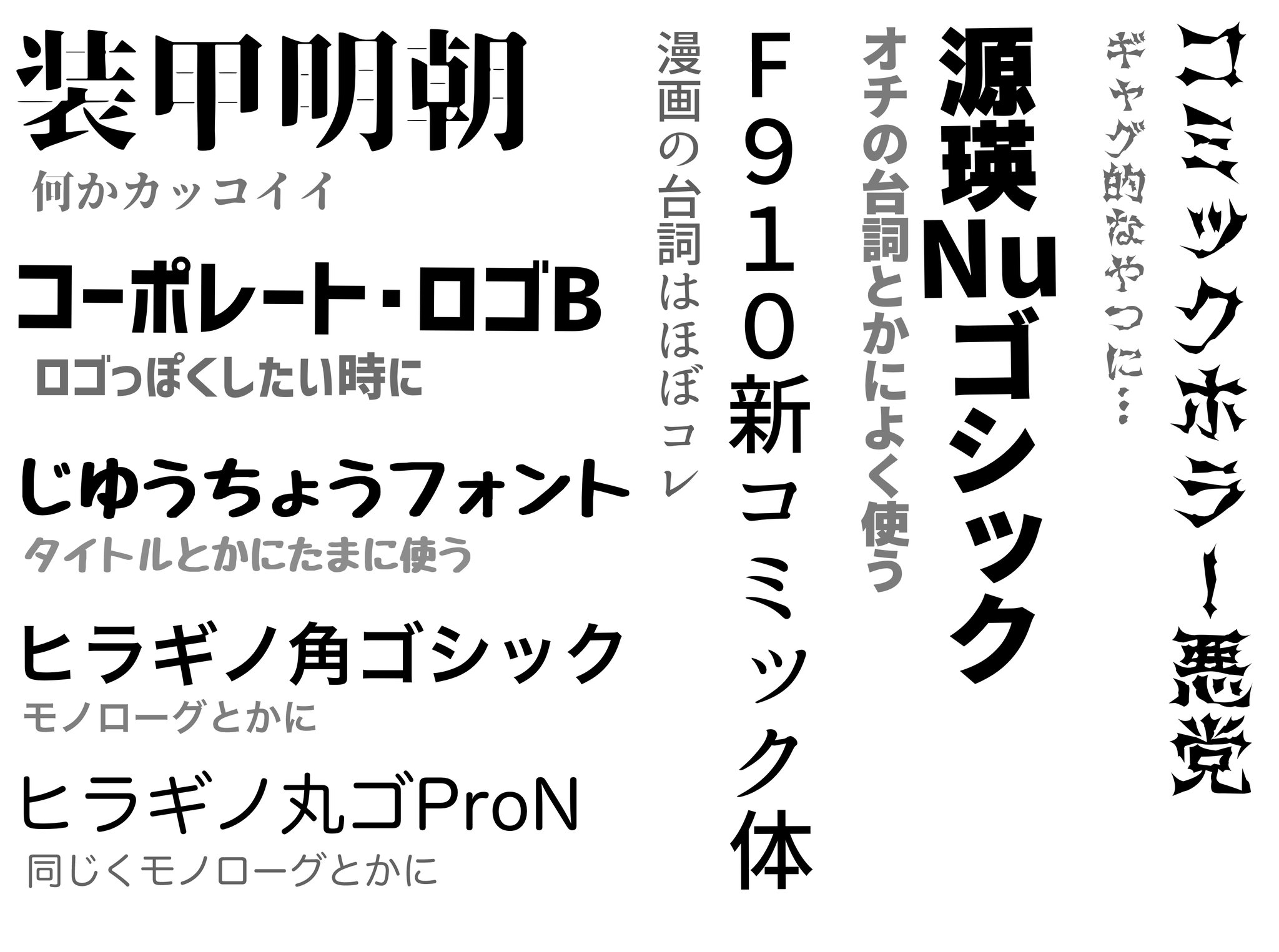 やとこコニャックス 低浮上 ほぼ漫画用ですが 全部フリーフォントです ありがたや やとこコニャックス 低浮上 ほぼ漫画用ですが 全部フリーフォントです ありがたや