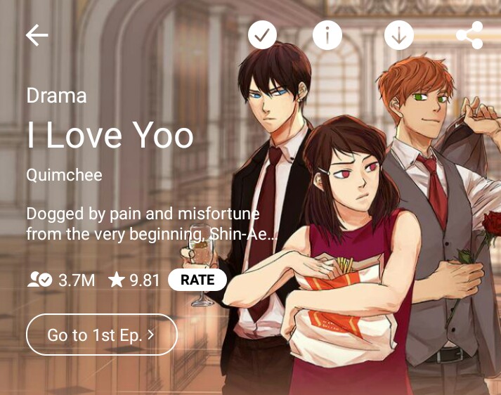 I Love Yoo (Ongoing) THIS IS SO FUQCFKNG GOOD and at the same time it's depressing :< you can somehow relate to the main characters. &&&& YOU CAN ALSO WRITE A LOT OF THEORIES!! Follow 'webtoon.theory' on insta if u want to read some. (≧∇≦)/