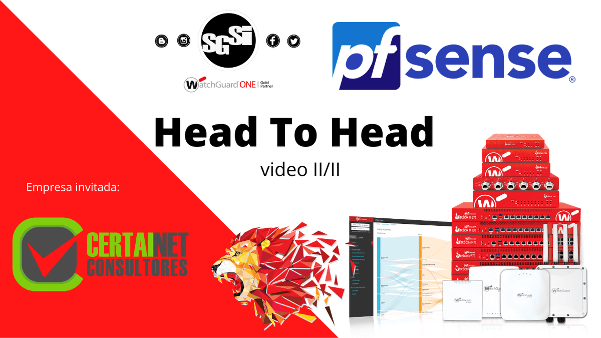 SGSI0526_LC's tweet image. Mañana, 10.00 a.m. Ccs. estaremos en el estreno del primer Head To Head #Pfsense #WatchGuard donde podrás chatear en vivo con sus integrantes @jomiherrera y @yankees4lways gracias al apoyo de @ITSoftwareve y la participación de todos los integrantes de @ProyectosSGSI