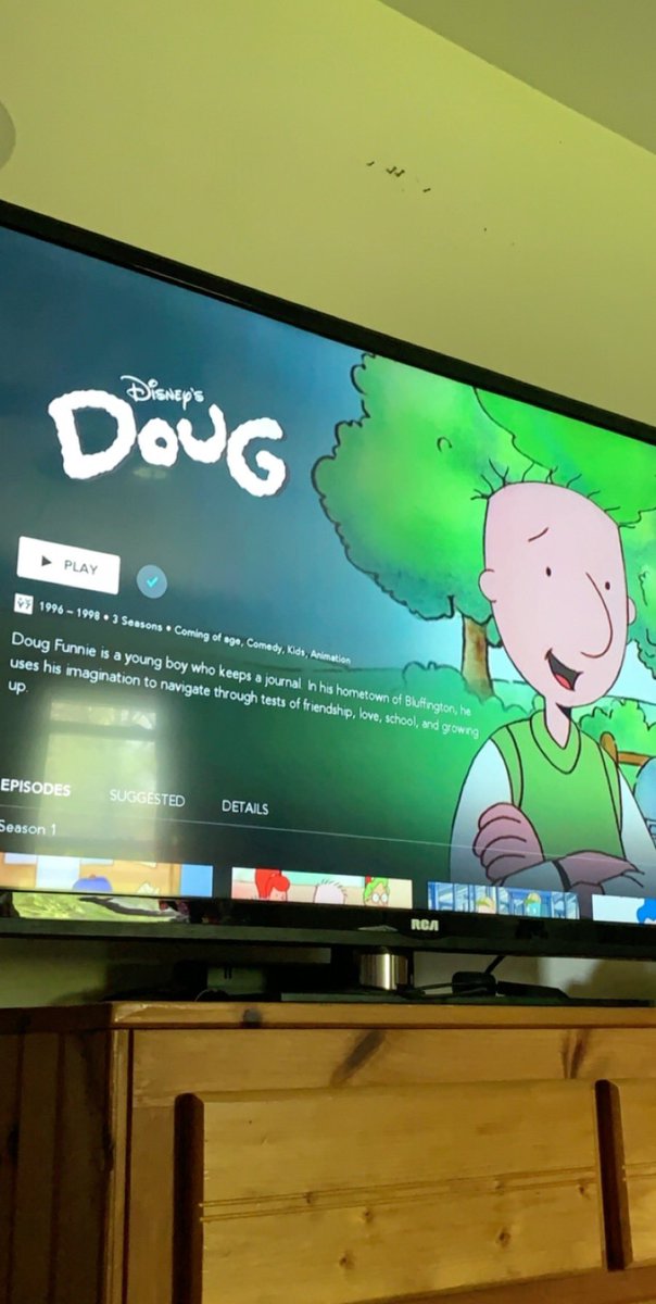 Shal2Seth's tweet photo. Anybody want to tell me when Doug went Disney? https://t.co/3brfFKqaX8